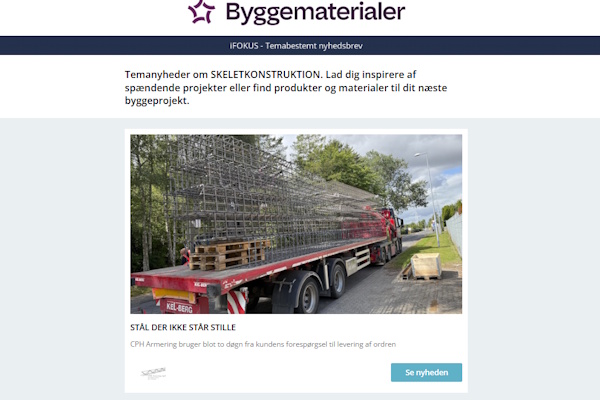 iFOKUS: Sådan sikres moderne byggeri mod brand | Enkle føringsveje til markant byggeri | Kvik levering i en tung branche